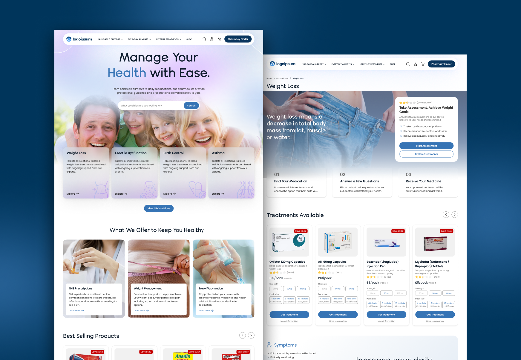 Pharmacy Website